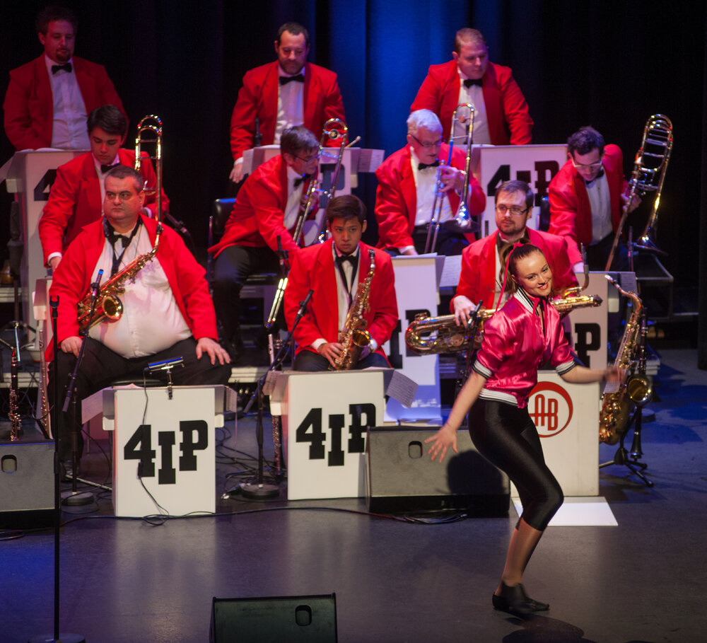 Seniors' Concert with The Legendary 4IP Big Band, part of Heart and Soul: Celebrating 40 years of the Ipswich Civic Centre, Ipswich, July 2015