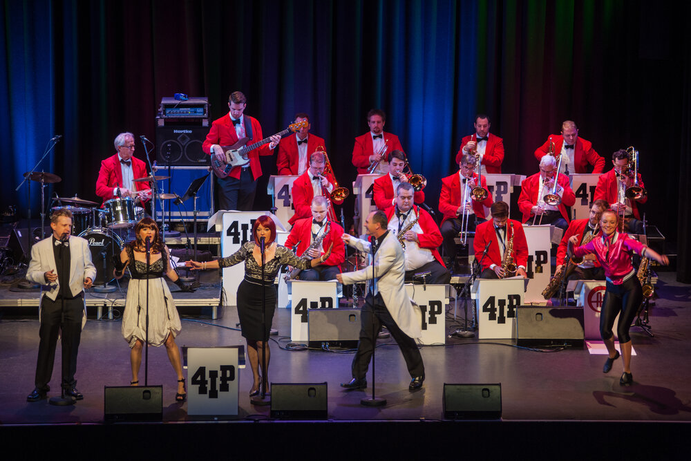 Seniors' Concert with The Legendary 4IP Big Band, part of Heart and Soul: Celebrating 40 years of the Ipswich Civic Centre, Ipswich, July 2015