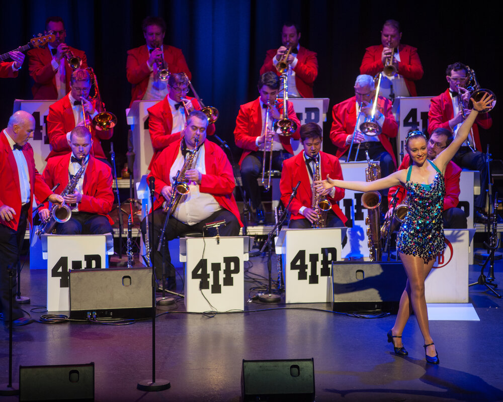 Seniors' Concert with The Legendary 4IP Big Band, part of Heart and Soul: Celebrating 40 years of the Ipswich Civic Centre, Ipswich, July 2015