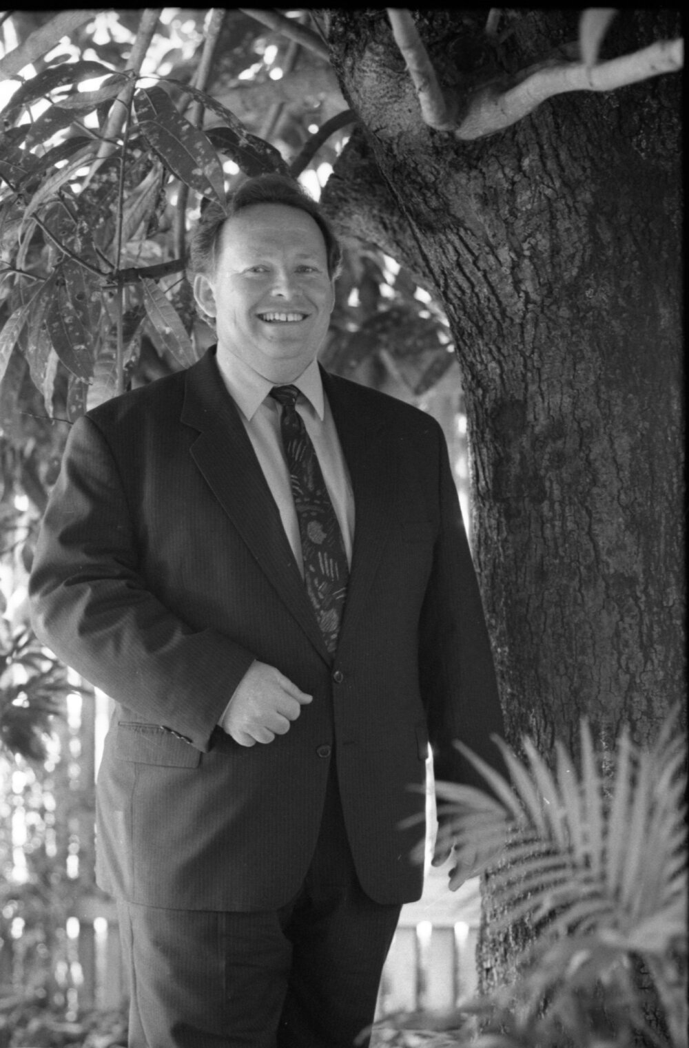 Mayor David Underwood, Ipswich, March 1995