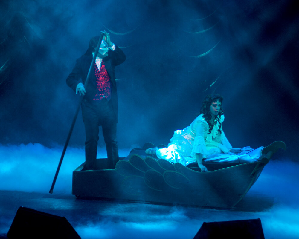 Ipswich Musical Theatre Company performing excerpts from Phantom of the Opera  at The Mayor's Command Performance, part of Heart and Soul: Celebrating 40 years of the Ipswich Civic Centre, July 2015
