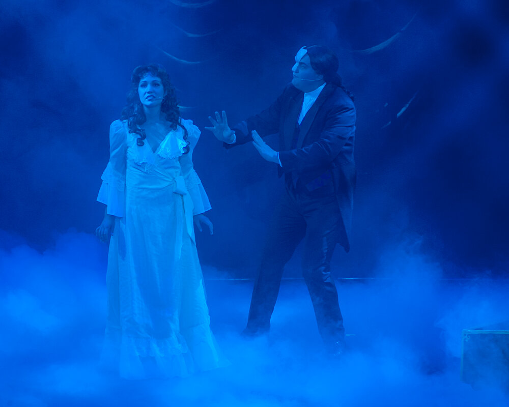 Ipswich Musical Theatre Company performing excerpts from Phantom of the Opera  at The Mayor's Command Performance, part of Heart and Soul: Celebrating 40 years of the Ipswich Civic Centre, July 2015