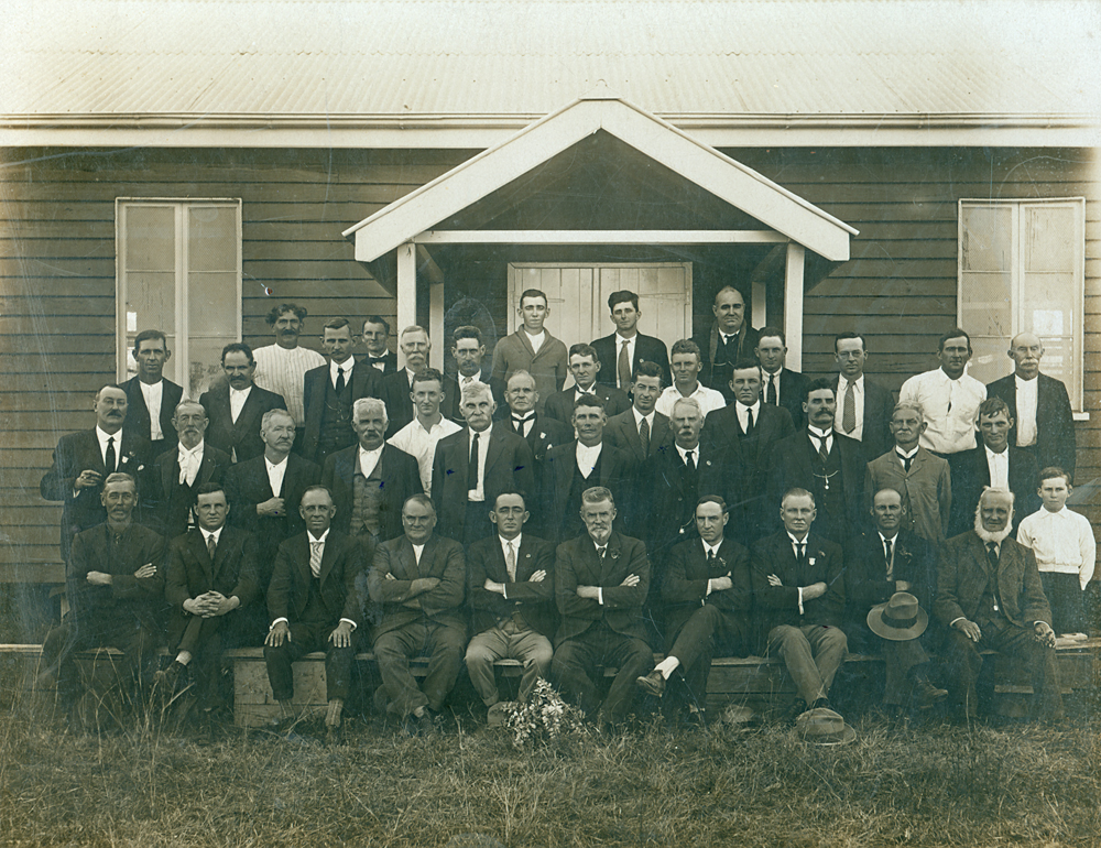 Members of the Rosewood A. &amp; H. Association, Rosewood, Ipswich, early 1930s
