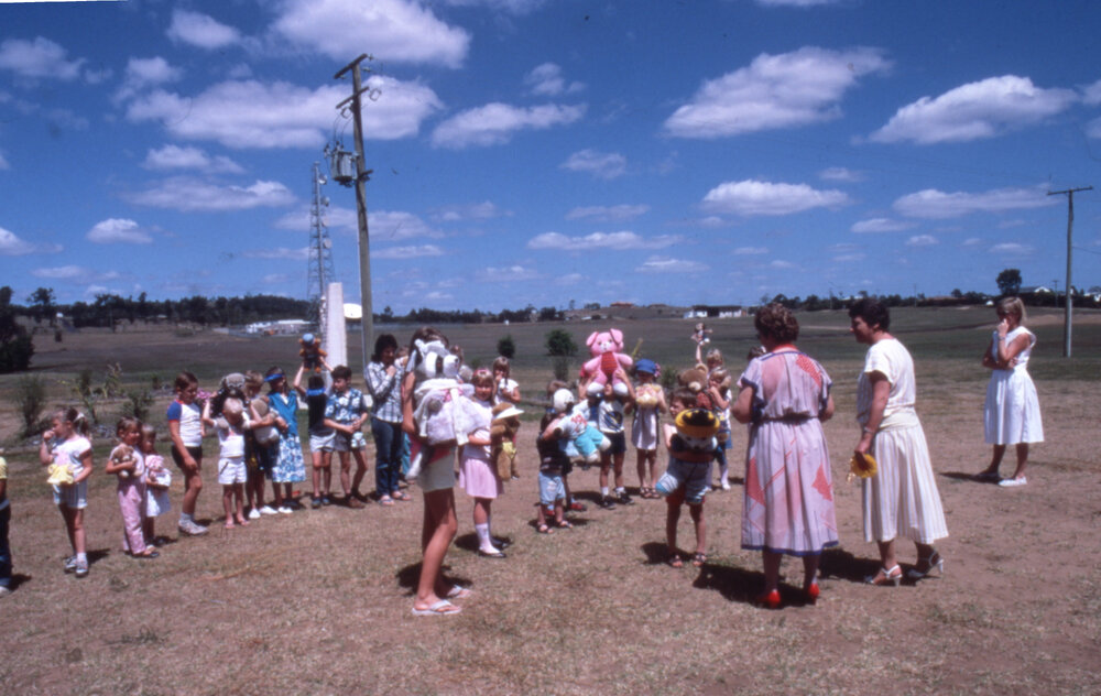 Thought to be a Teddy Bear's Picnic at Redbank Plains Library, Redbank Plains, c.1987