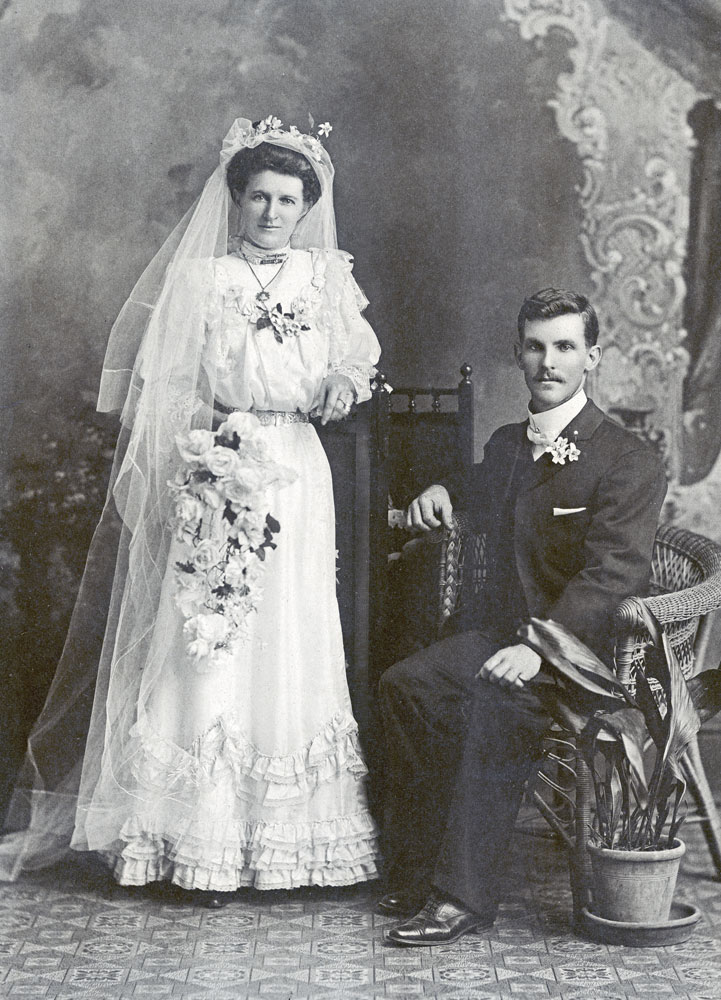 John William and Rachel Casey (nee Noble), Ipswich, 1907