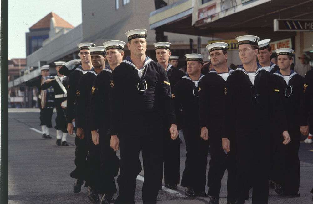 "Freedom of the City" Navy parade, Ipswich, 1992