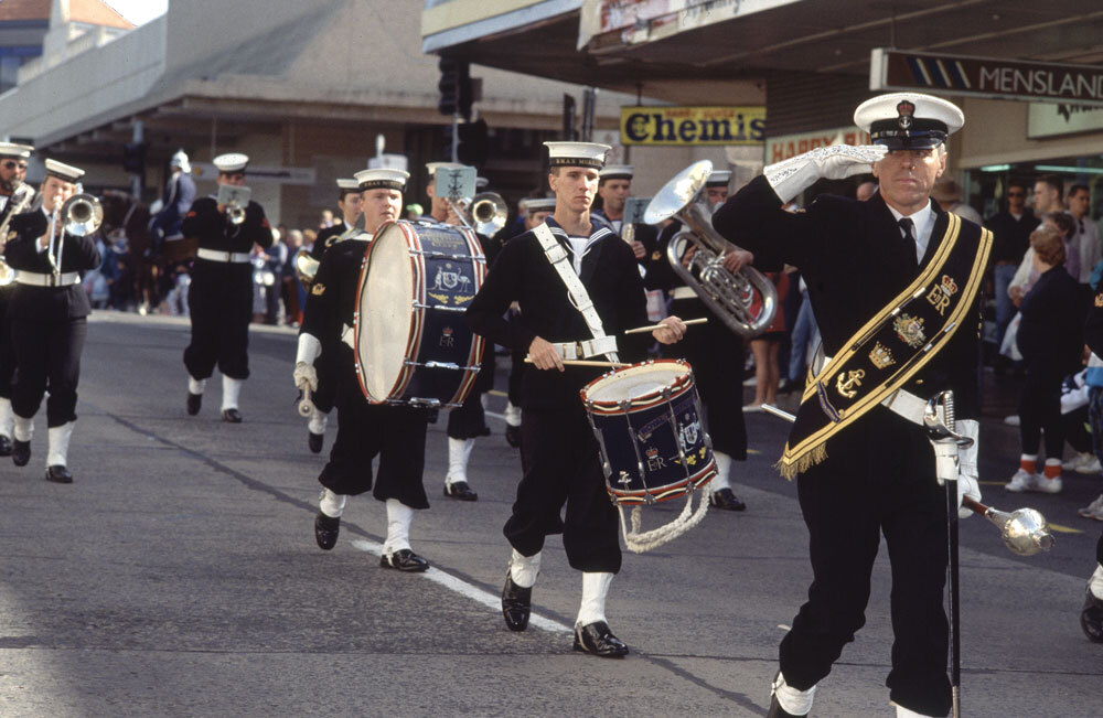 "Freedom of the City" Navy parade, Ipswich, 1992
