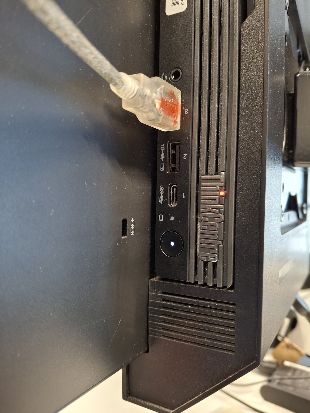 Red and green computer on switches | Picture Ipswich