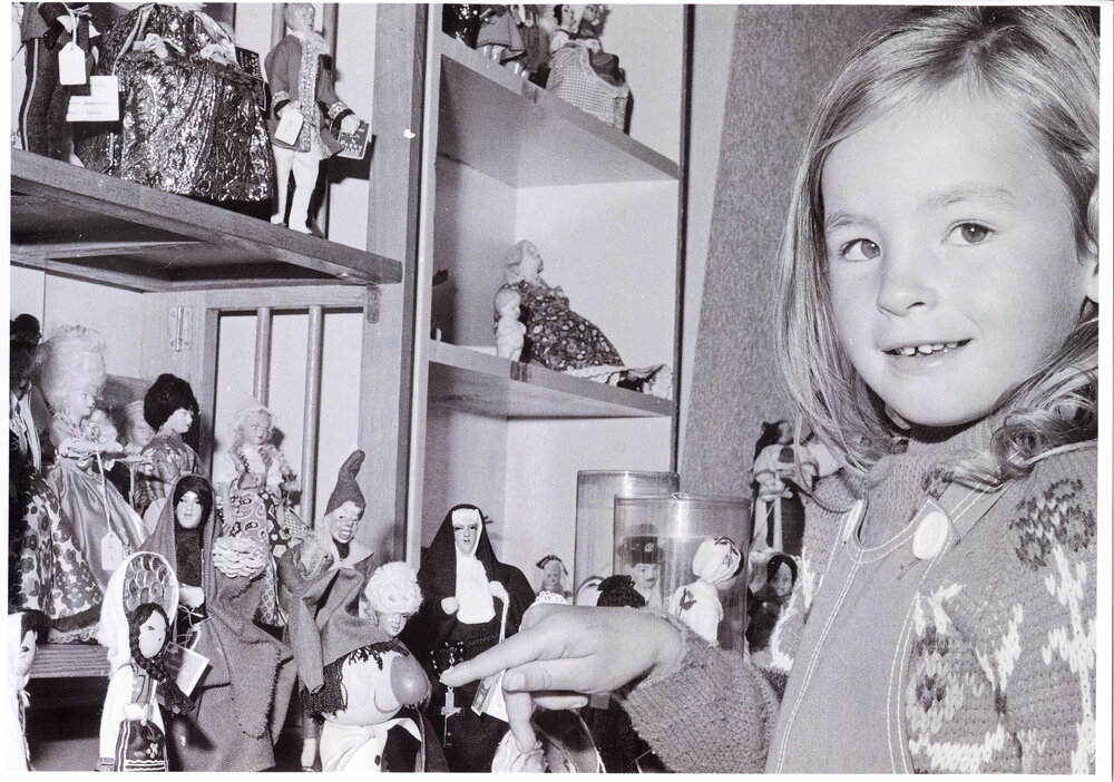 Ipswich Doll Fair, held at Ipswich Civic Centre, 1978