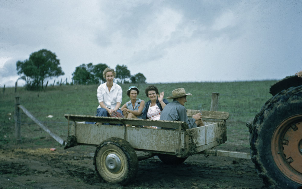 Wives of strikers at the Caledonian Mine, Thagoona, Ipswich, 1958