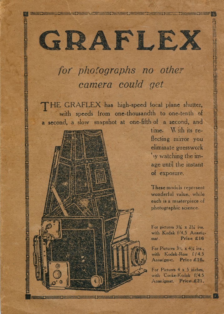 Folder used for housing photograph prints from Royal de Stokar, Chemist, Rosewood, early 1950s