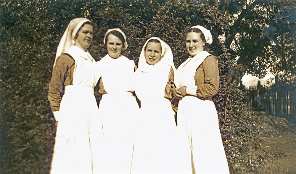 Group of nurses from Ipswich General Hospital, Ipswich, 1930s
