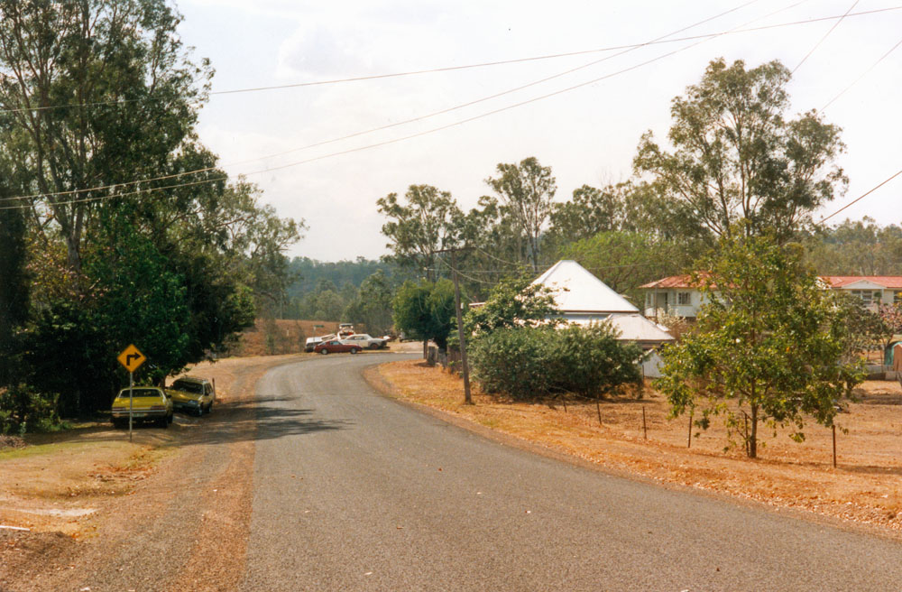 Inglemere, Williams Street, No. 110, from Gladstone Road, Coalfalls, Ipswich, 1991