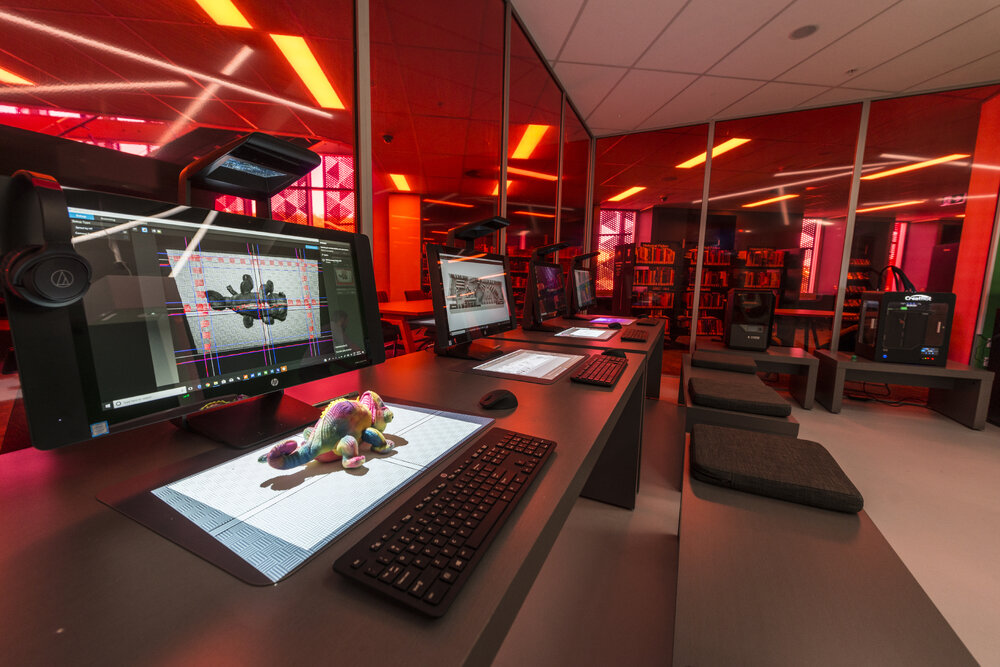 Makerspace at Springfield Library, Springfield, 2018