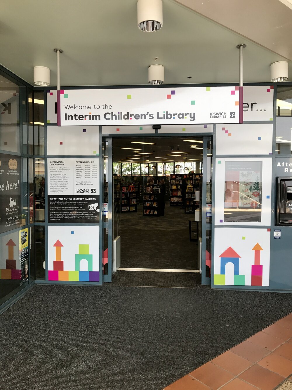 Interim Children's Library, South Street, Ipswich, 2020