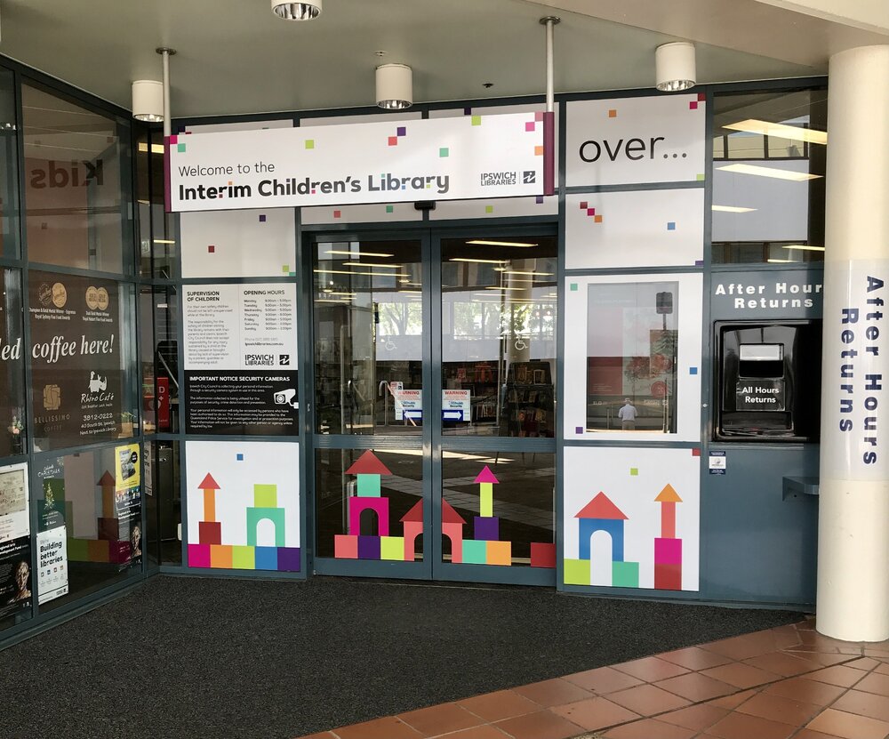 Interim Children's Library, South Street, Ipswich, 2020