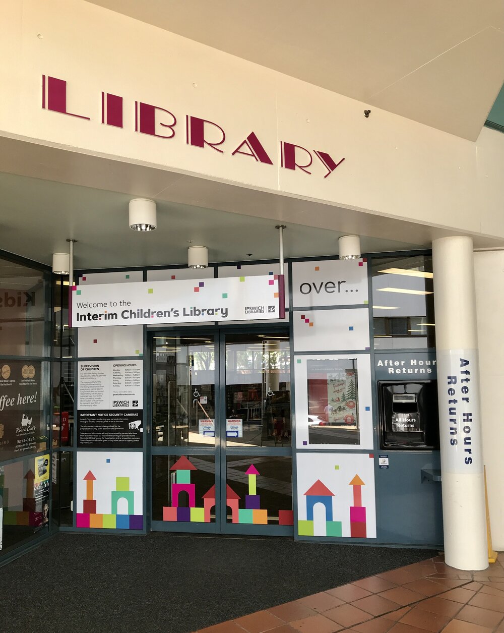 Interim Children's Library, South Street, Ipswich, 2020
