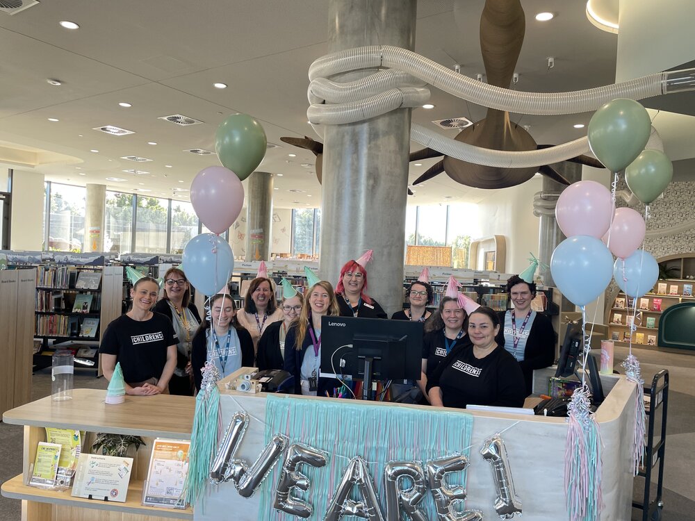 Ipswich Children's Library's 1st Birthday celebrations, 1 Nicholas Street, Ipswich, 2022