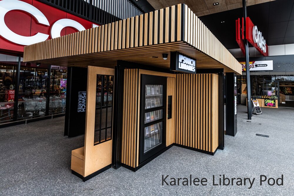 Karalee Library Pod, Karalee Shopping Centre, Ipswich, 2020s