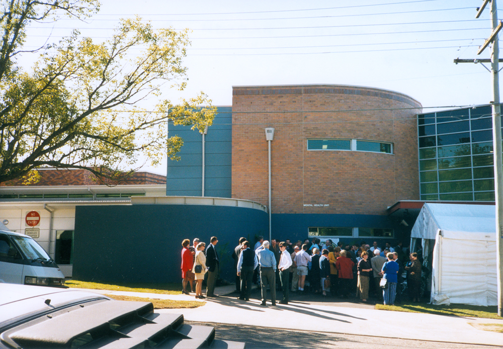Opening of the Mental Health Unit at Ipswich General Hospital, 1998