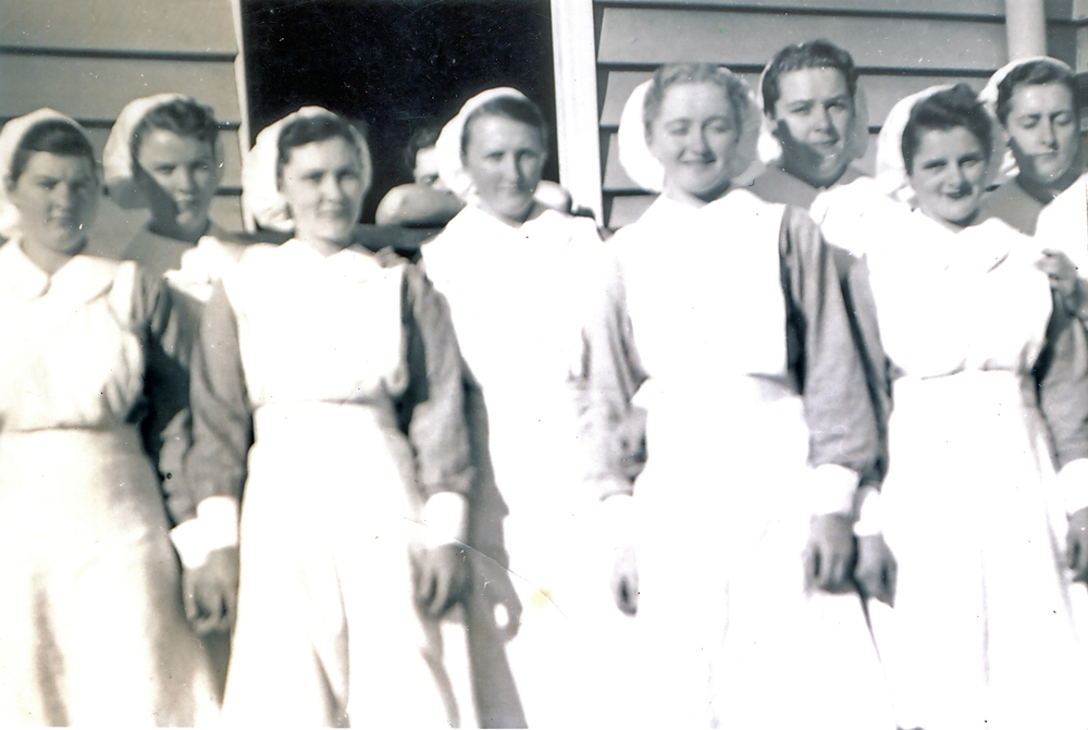 Nurses at Ipswich General Hospital, Ipswich, 1940s