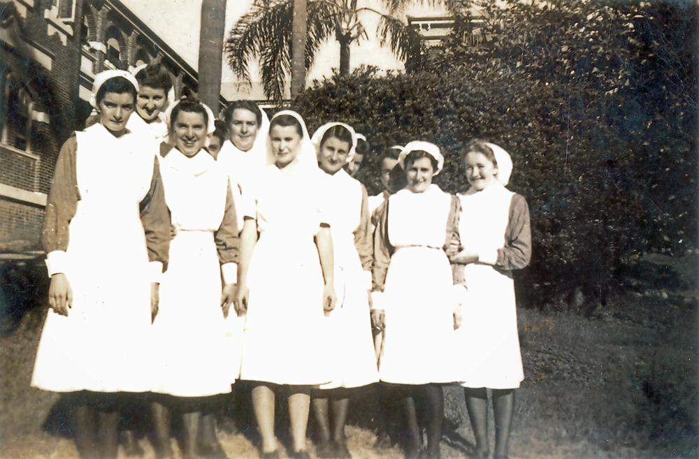 Nurses from Ipswich General Hospital, Ipswich, 1940s