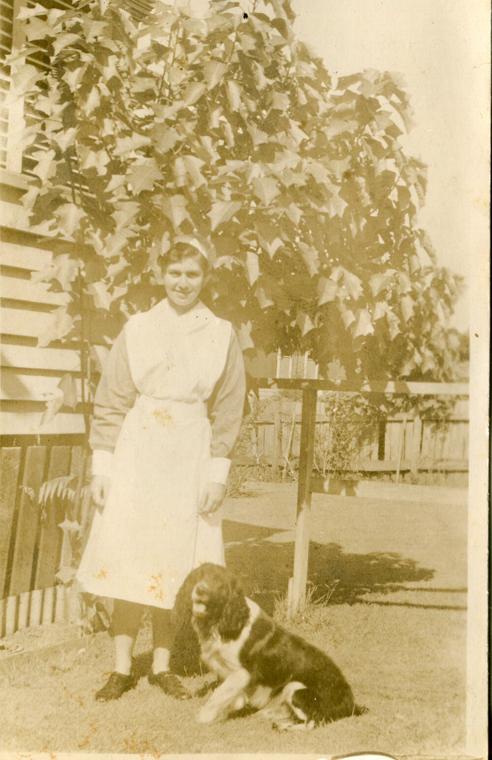 Monty and Dog, 1940s