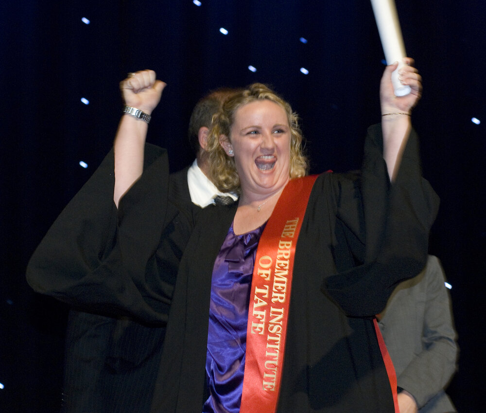 Bremer TAFE Graduation, Ipswich Civic Centre, December 2007