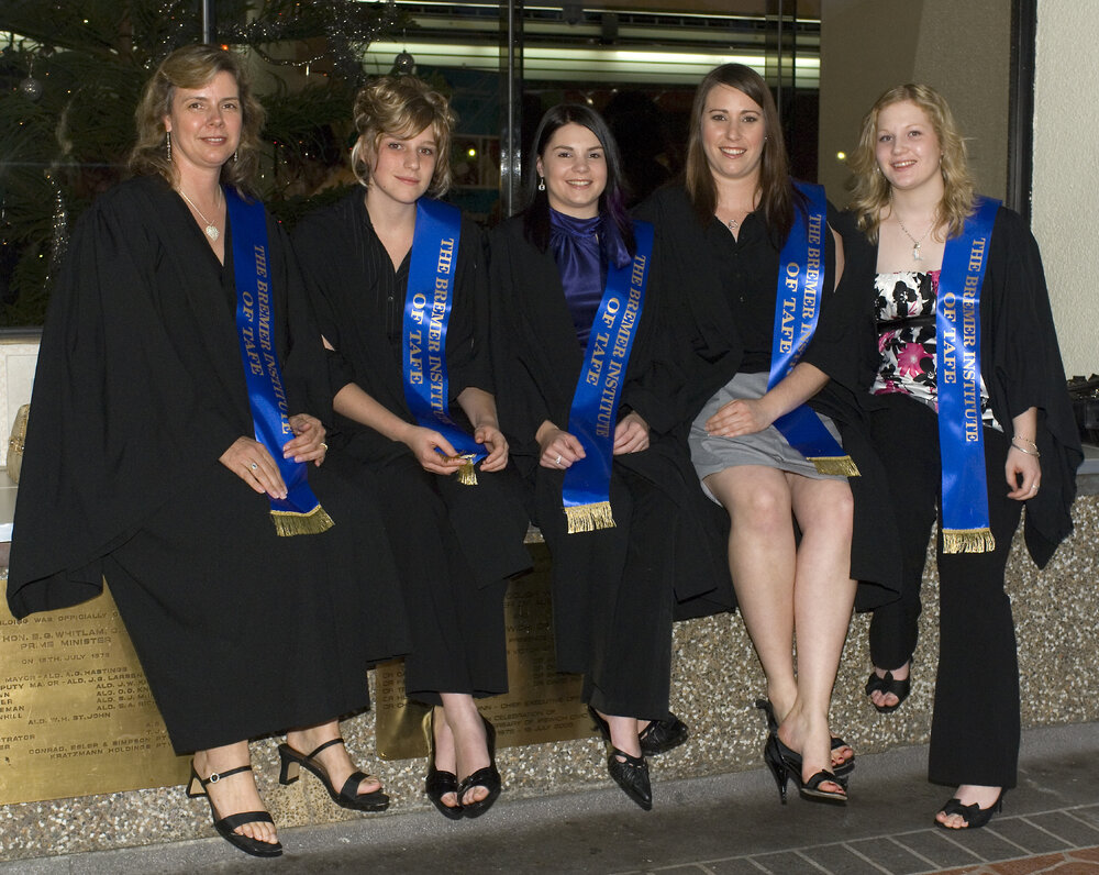 Bremer TAFE Graduation, Ipswich Civic Centre, December 2007