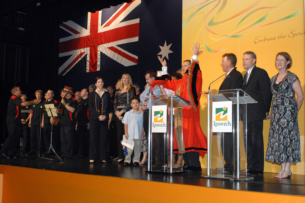 Citizenship Ceremony, held at the Ipswich Civic Centre, Ipswich, 2007