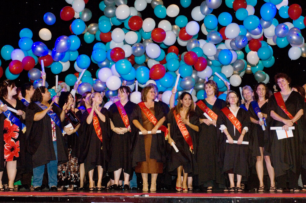 Graduation Ceremony for Bremer TAFE students, Ipswich Civic Centre, Ipswich, December 2008