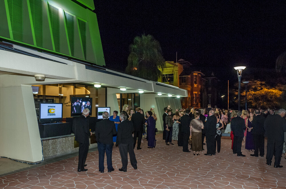 Guests arriving at the Ipswich Chamber of Commerce Business Awards, Ipswich Civic Centre, Ipswich, 2008