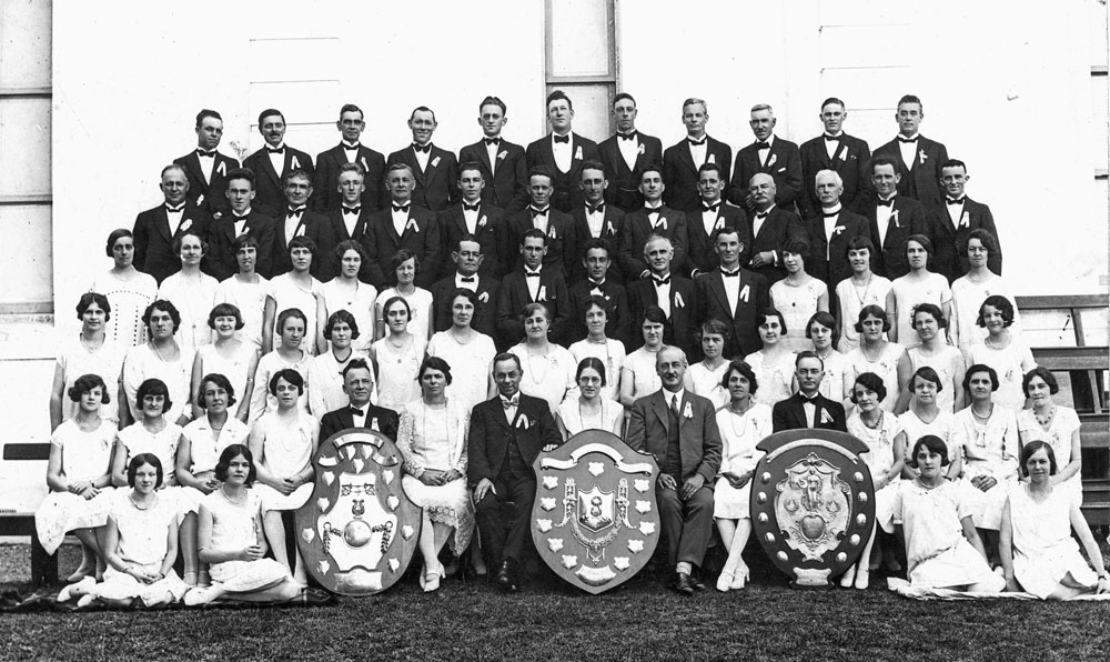 Blackstone Ipswich Cambrian Choir, Ipswich, 1920s
