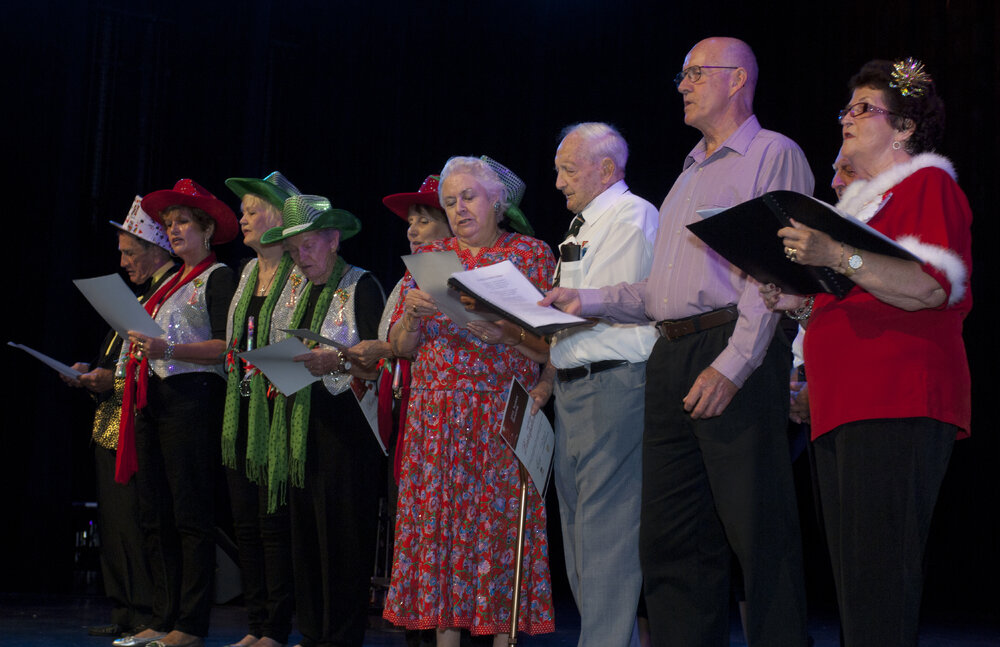 Ipswich Seniors' Concert, held at the Ipswich Civic Centre, December 2010