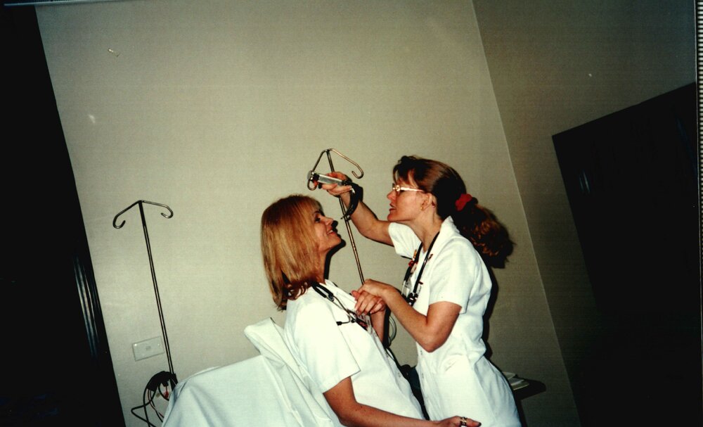Unidentified Nurses, Thought to be Ipswich Hospital c1990