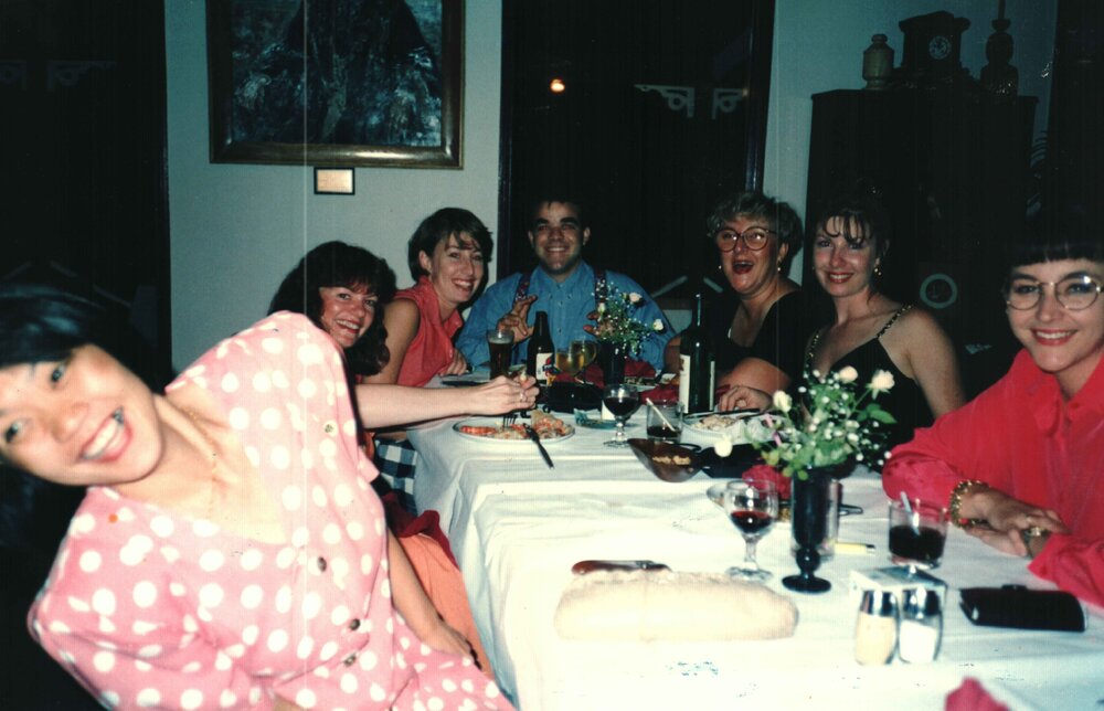 MIDWIFERY Scrapbook 1991 TO 1998, midwifery staff c1994. 