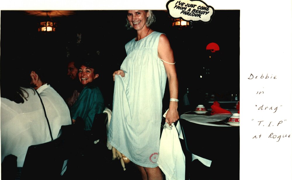MIDWIFERY Scrapbook 1991 TO 1998, Midwifery staff, Debbie, C1994