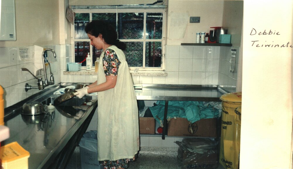 MIDWIFERY Scrapbook 1991 TO 1998, midwifery staff c1994. 