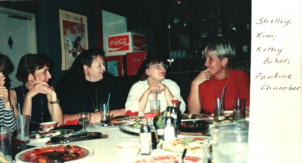 MIDWIFERY Scrapbook 1991 TO 1998, midwifery staff, c1994