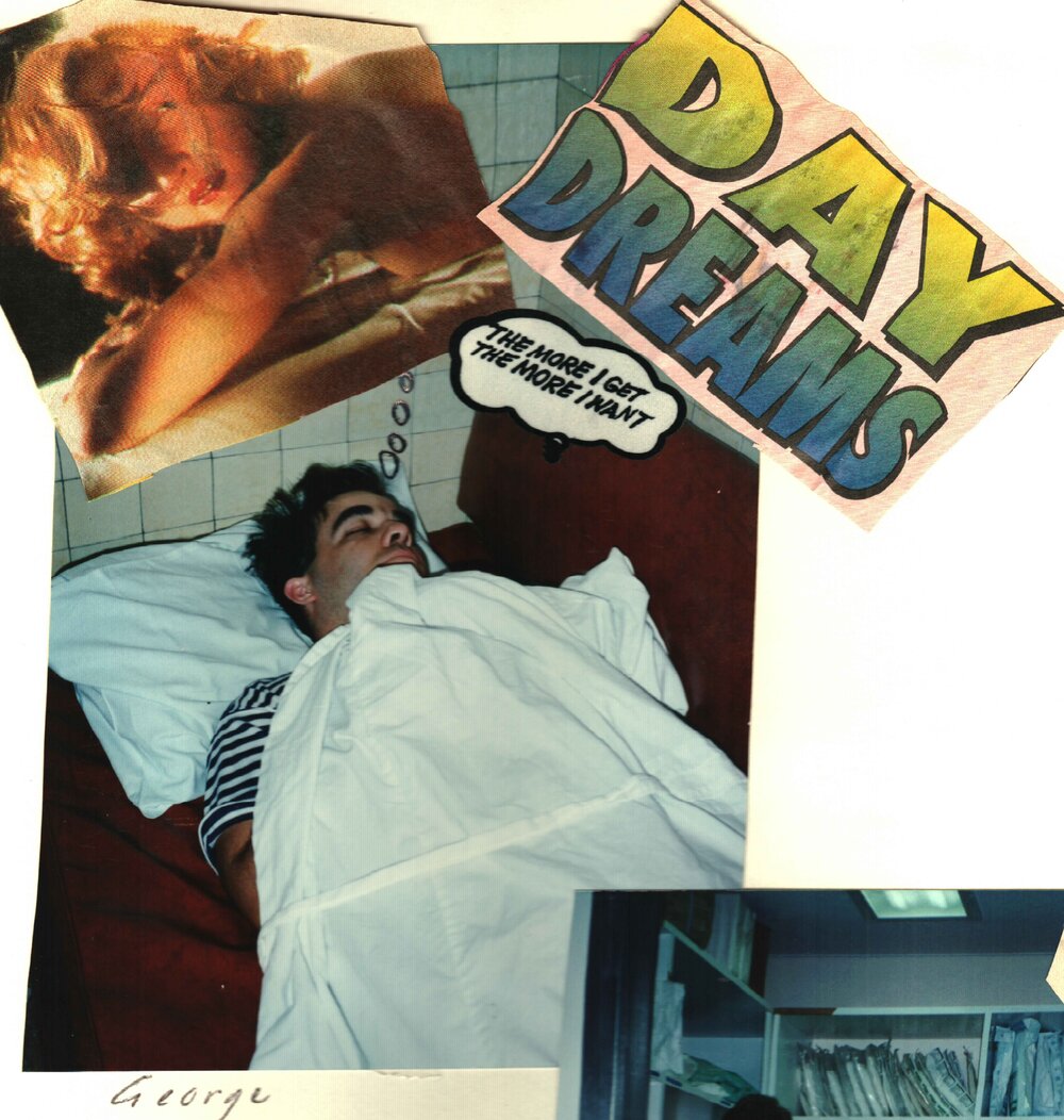 MIDWIFERY Scrapbook 1991 TO 1998, George ? asleep c1994