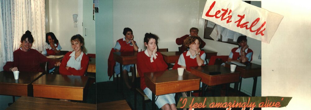 MIDWIFERY Scrapbook 1991 TO 1998, Midwifery lectures c1994