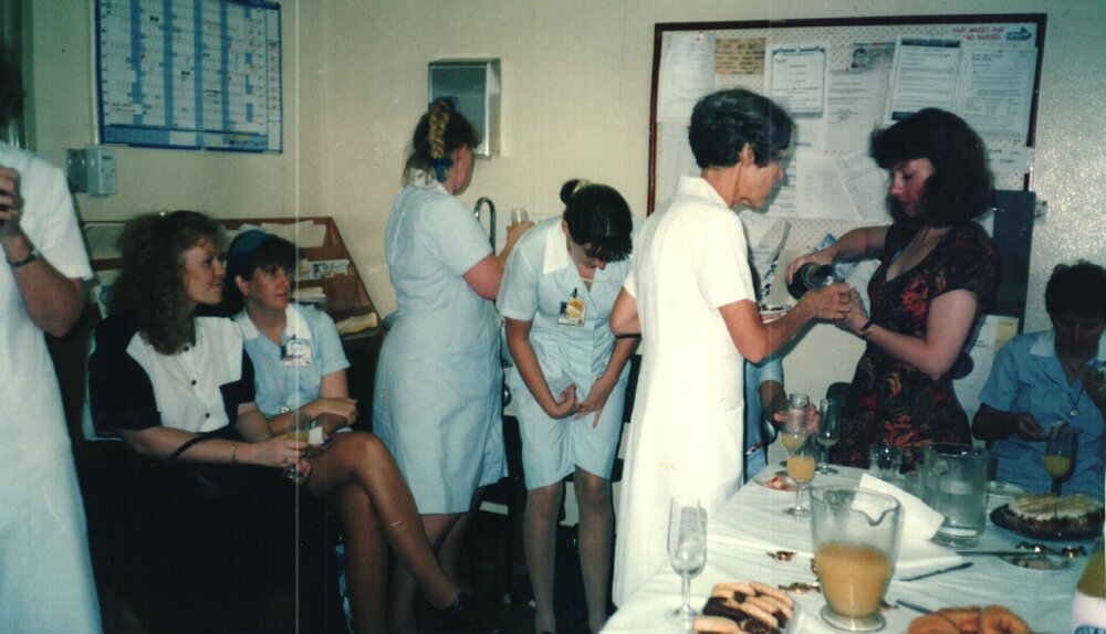 MIDWIFERY Scrapbook 1991 TO 1998, Midwifery staff C1994