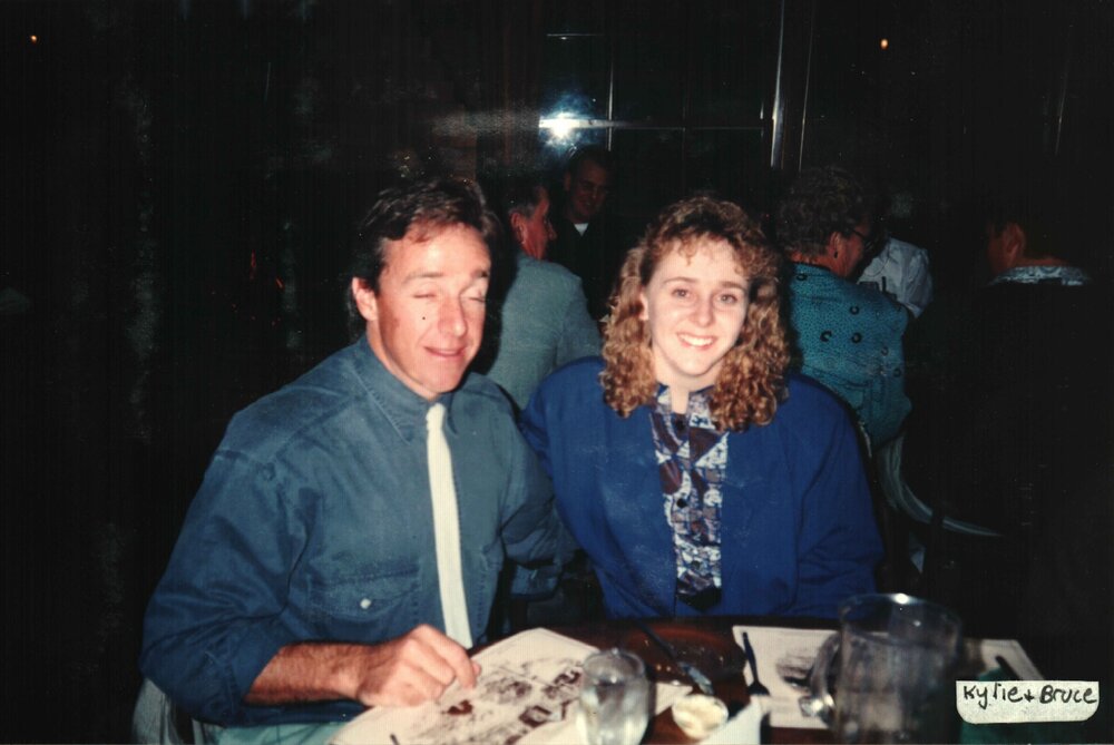 MIDWIFERY Scrapbook 1991 TO 1998, Kylie and Bruce 1991