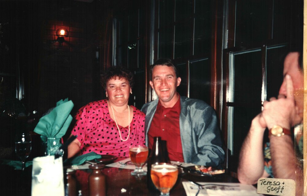 MIDWIFERY Scrapbook 1991 TO 1998, Teresa and Geoff 1991