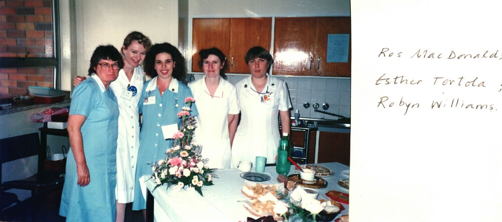 MIDWIFERY Scrapbook 1991 TO 1998,Ros Mac Donald, Esther Tortola, Robyn Williams 1992