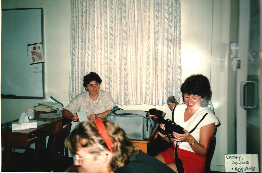 MIDWIFERY Scrapbook 1991 TO 1998, Cathy Donna, Adriane, 1991