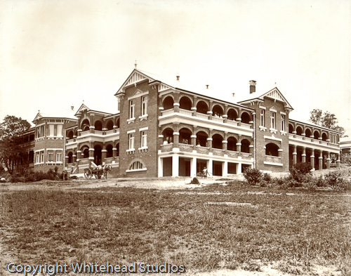 Postcard of Ipswich Hospital, Ipswich, 1949