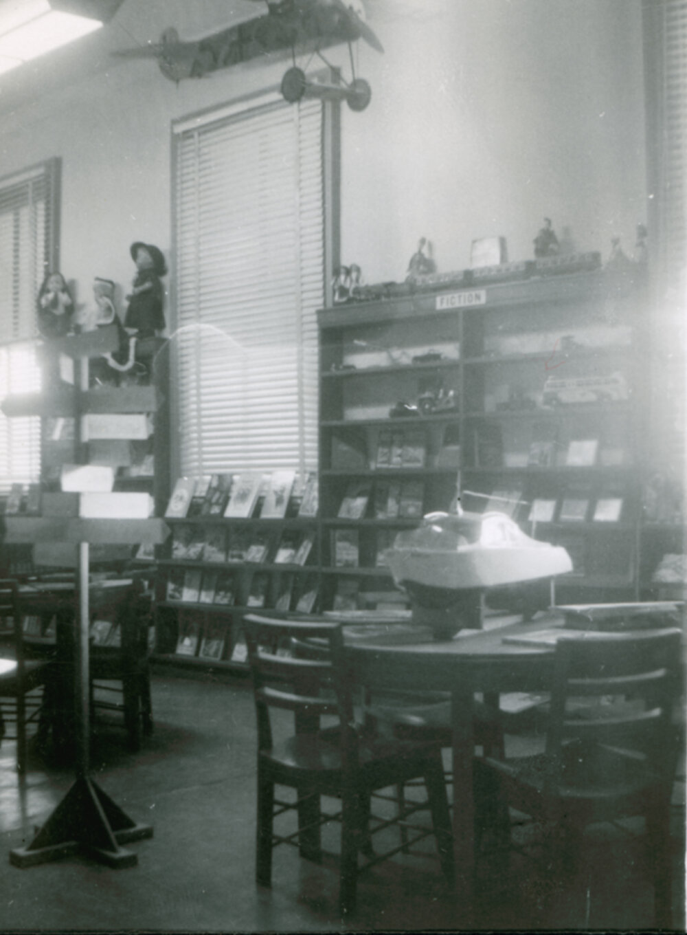 Ipswich Municipal Library, when located on the corner of Brisbane and Nicholas Streets, Ipswich, 1960s