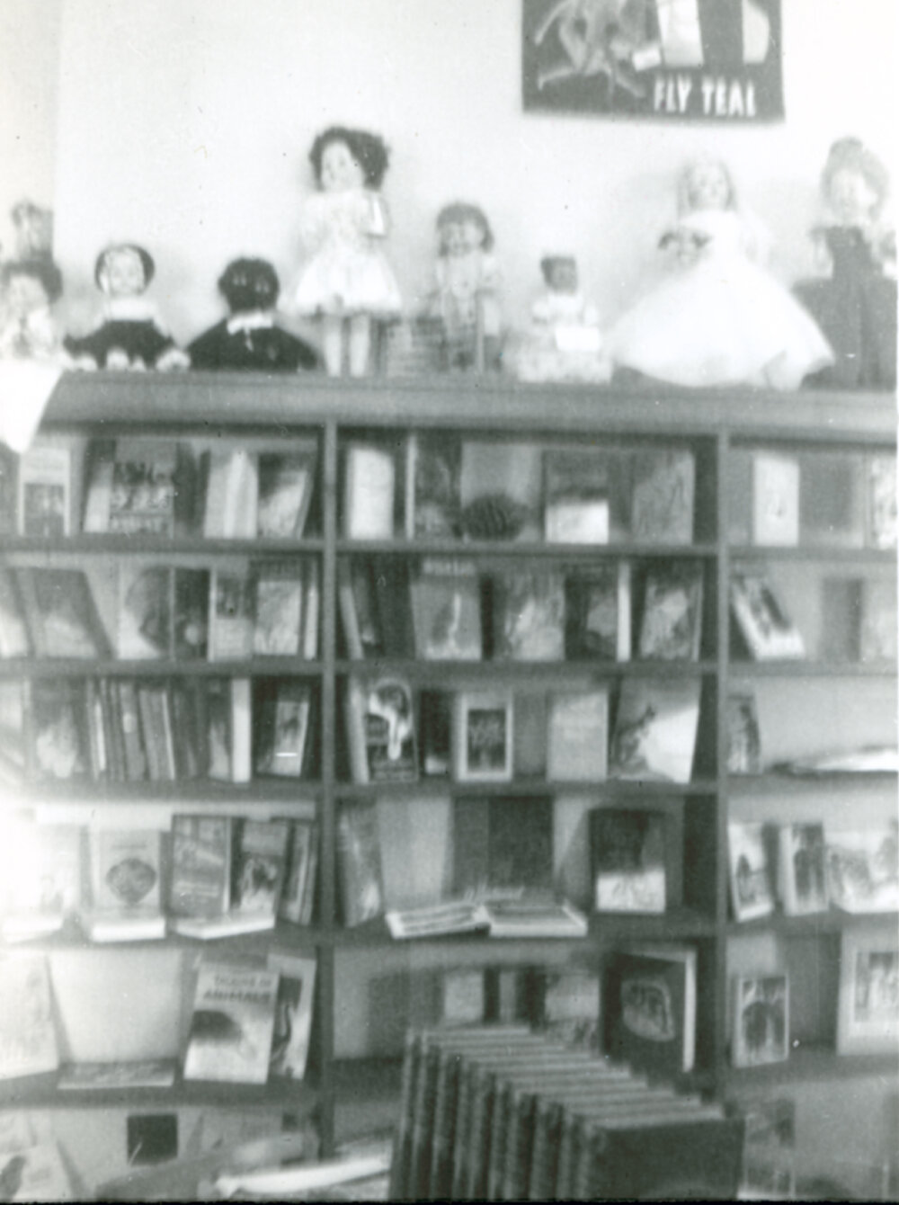 Juvenile section at the Ipswich Municipal Library, located on the corner of Nicholas and Brisbane Street, Ipswich, 1960s