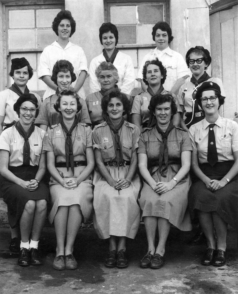 Rangers who took part in the Gang Show, Ipswich, 1962